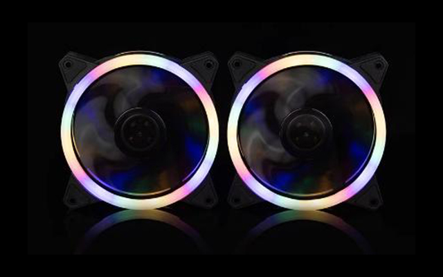 120mm Dual-Ring Silent Fan - 25mm Thickness
